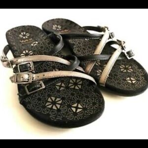 Dr Weil Orthaheel Black Inspire Sandals size 39 8